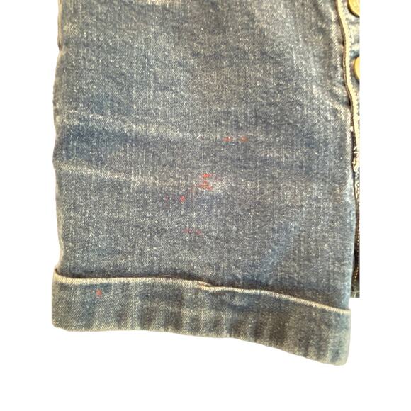 BDG Super High Rise Foxy Button Fly Cuffed Denim Jean Short Shorts 26w - Picture 8 of 13